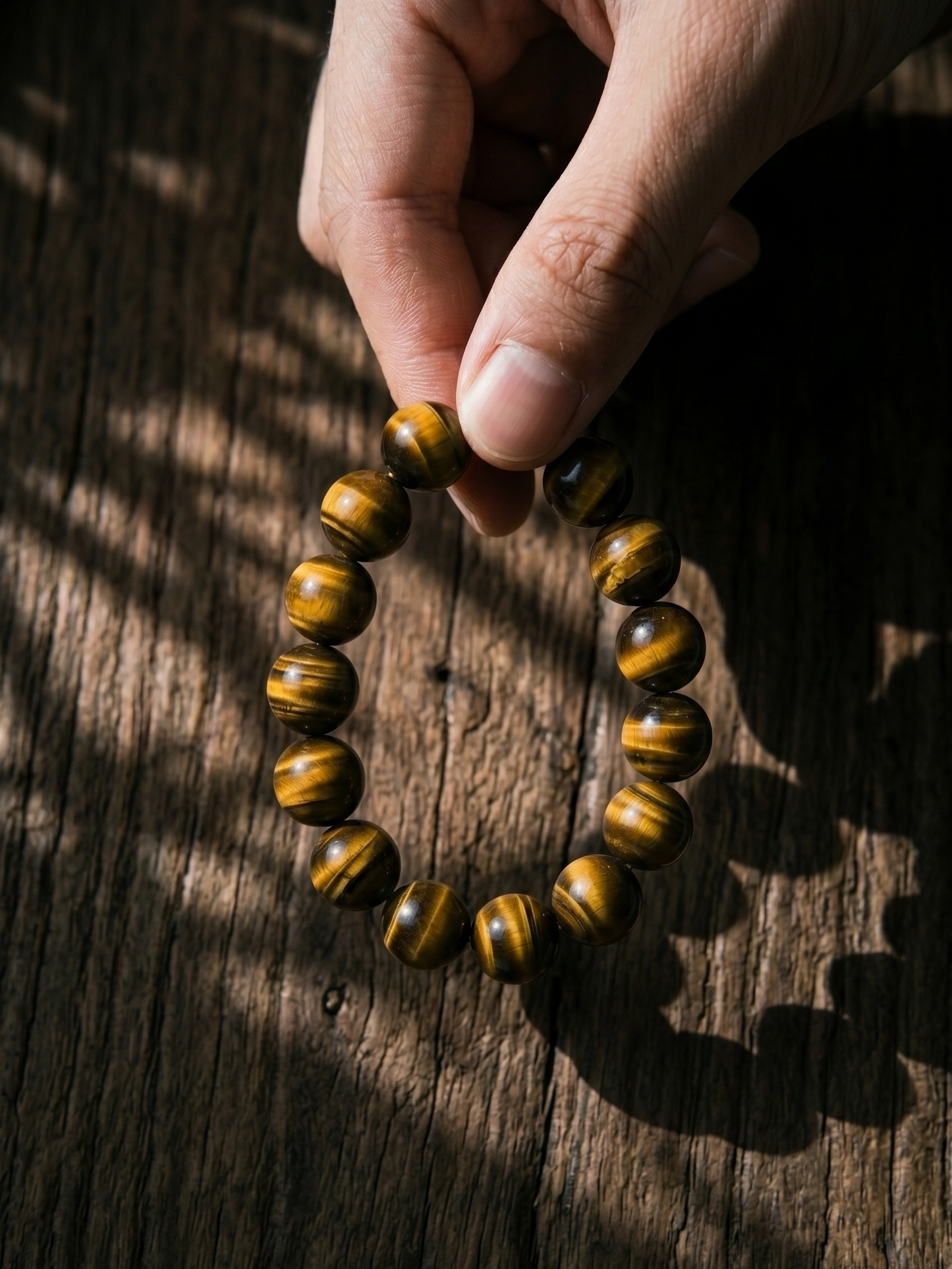 The Observer’s Core- Natural Yellow Tiger’s Eye